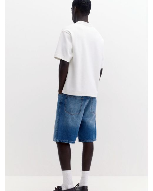 Pull&Bear Poloshirt in White für Herren