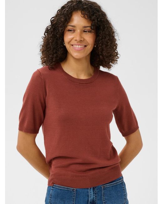 Kaffe Red Pullover Kalizza