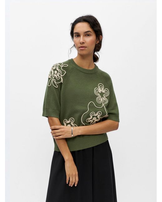 Object Green Pullover Objlaney