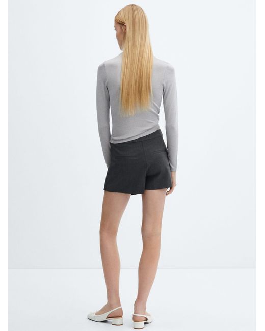 Mango Gray Pullover Cherry