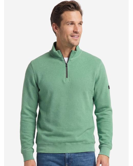 Redmond Pullover Basic in Green für Herren
