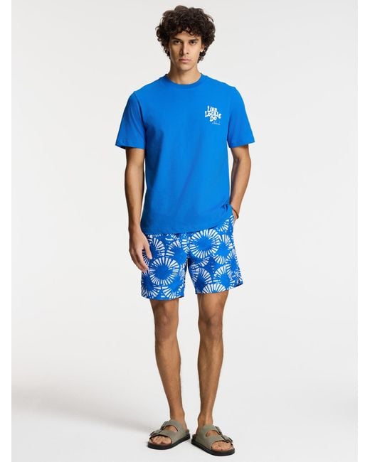 Shiwi T-Shirt Liam Like Locals Do in Blue für Herren