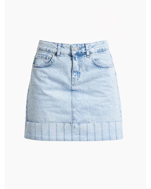 its basic Blue Its Basic Jeans Mini Denim Skirt