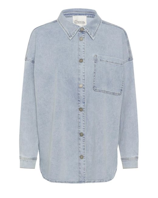 My Essential Wardrobe Blue Bluse