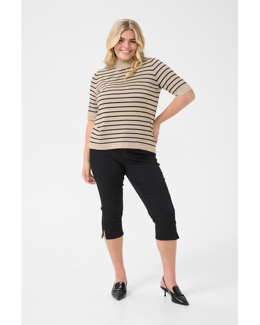 Kaffe White Pullover Lizzy