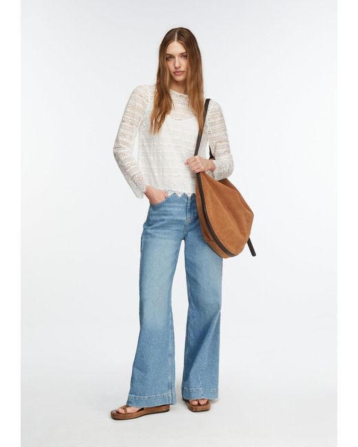 Comma, White Bluse