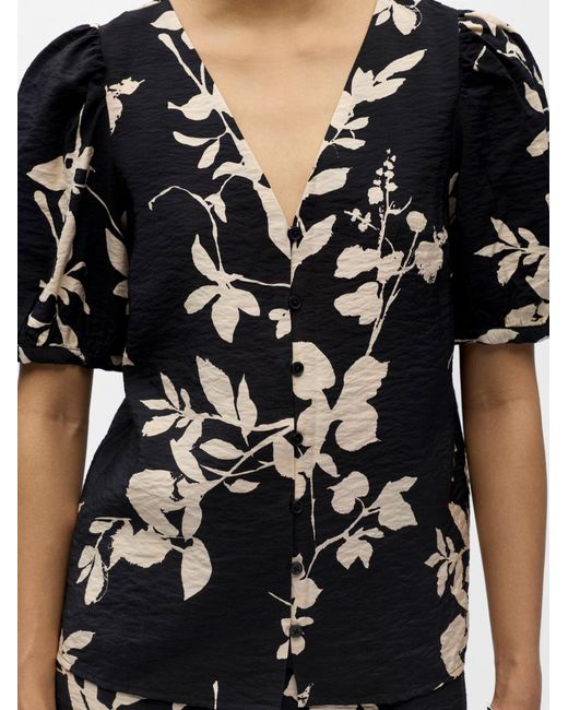 Object Black Bluse Objjacira