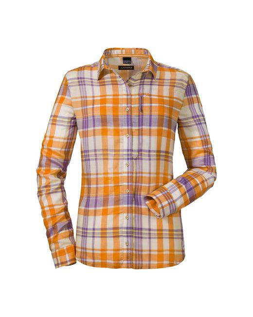 Schoeffel Orange Funktionsbluse 'Kapstadt'