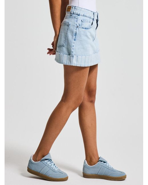 its basic Blue Its Basic Jeans Mini Denim Skirt