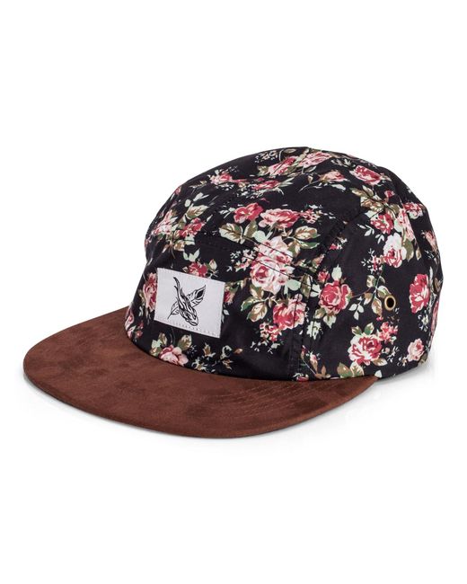 Blackskies Cap Port 5-Panel in Red für Herren