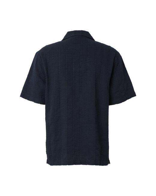 INDICODE Hemd Waves in Blue für Herren
