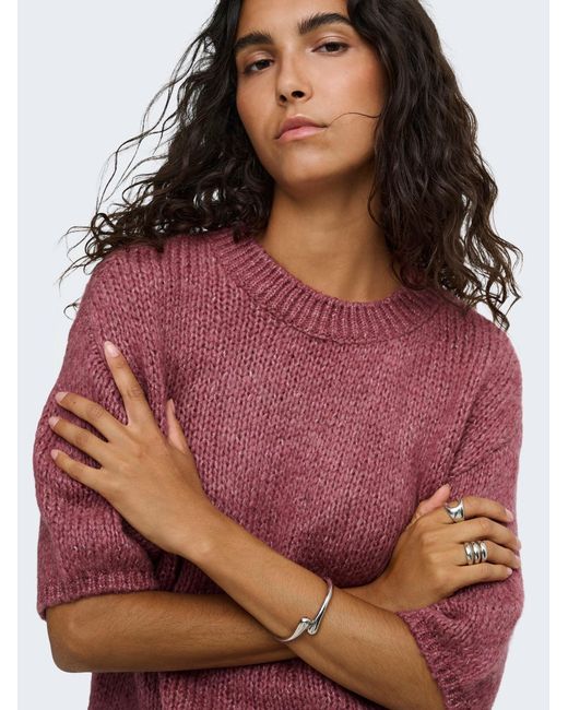 Jdy Red Pullover Linea