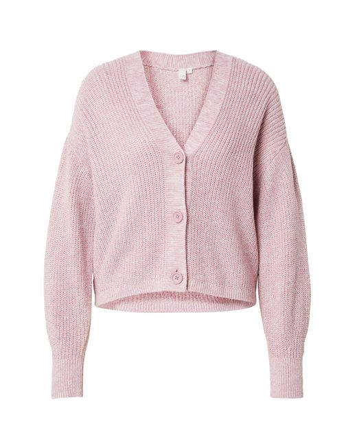 QS Pink Strickjacke