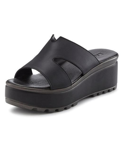 Lascana Black Pantolette