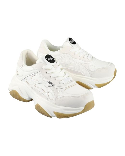 Buffalo White Sneaker Taifun