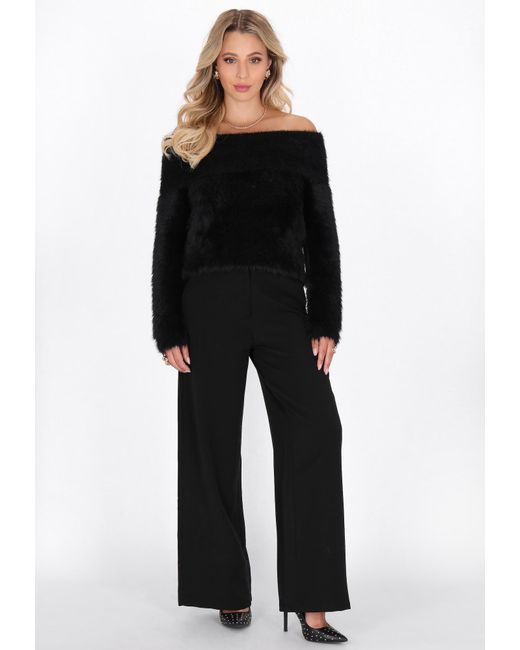faina Black Pullover