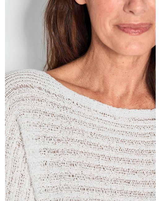 Goldner White Pullover