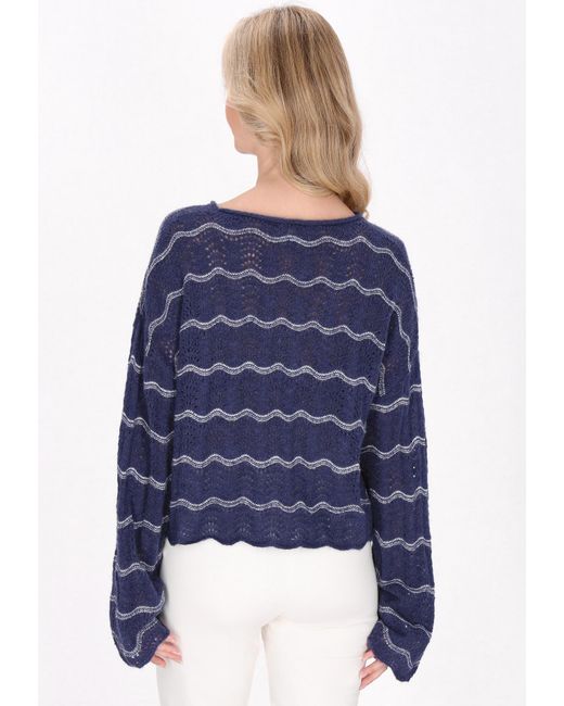 Usha Blue Pullover