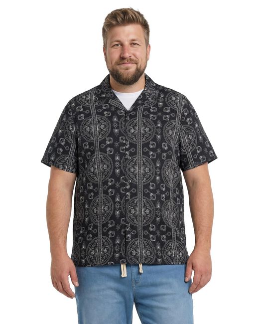 Men Plus Hemd in Black für Herren