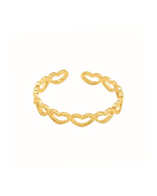Heideman Metallic Ring Piar