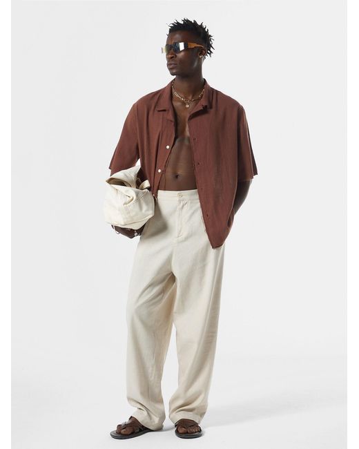 VAMOS CLO Hemd Irving in Brown für Herren