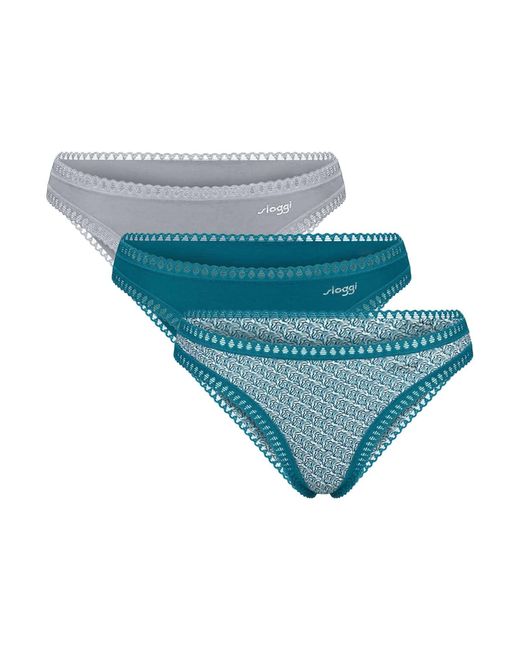 Sloggi Blue String Go Crush