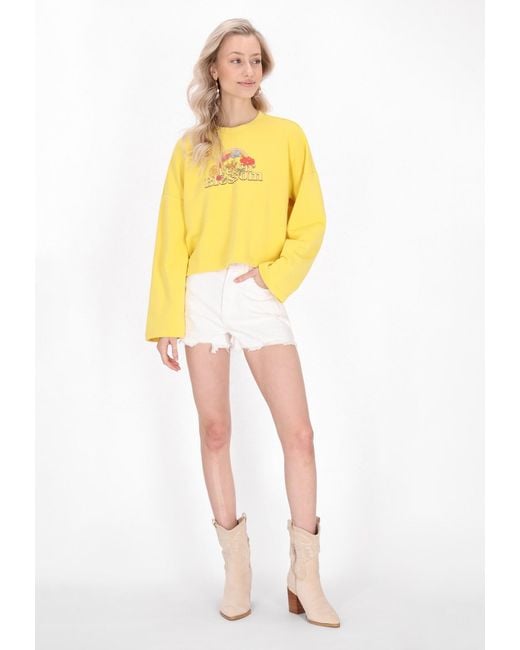 IZIA Yellow Sweatshirt