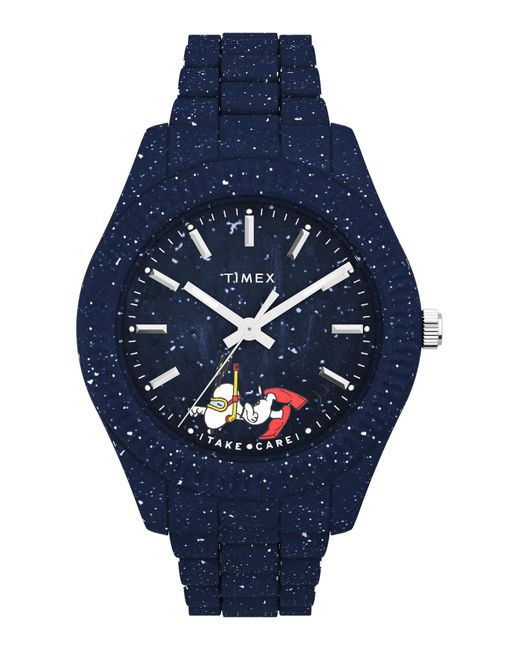 Timex Analoguhr Waterbury Heritage Collection in Blue für Herren