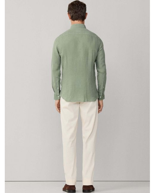 Hackett Hemd Ess in Green für Herren