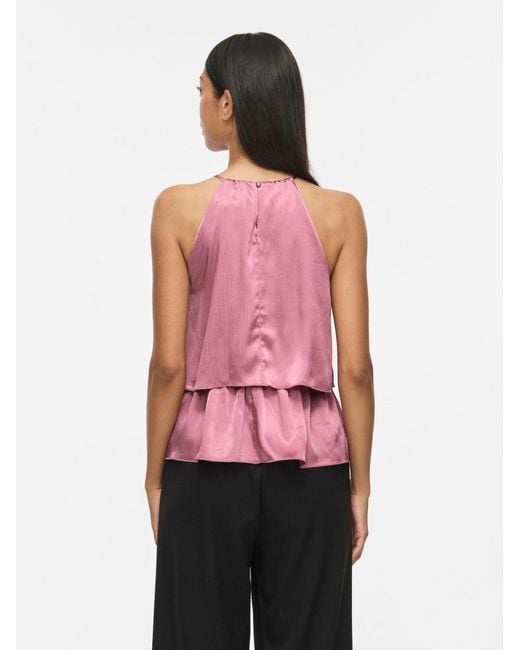 Vila Pink Top Vimine