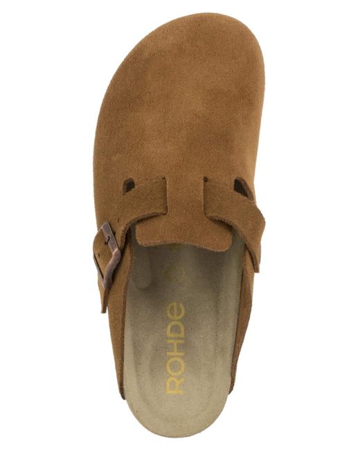 Rohde Brown Clogs Alba