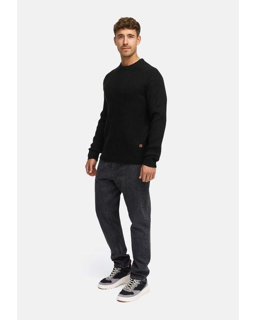 INDICODE Pullover Inpeace in Black für Herren