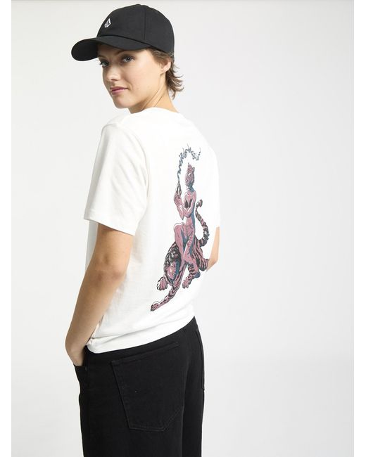 Volcom White Shirt Radical Daze Up