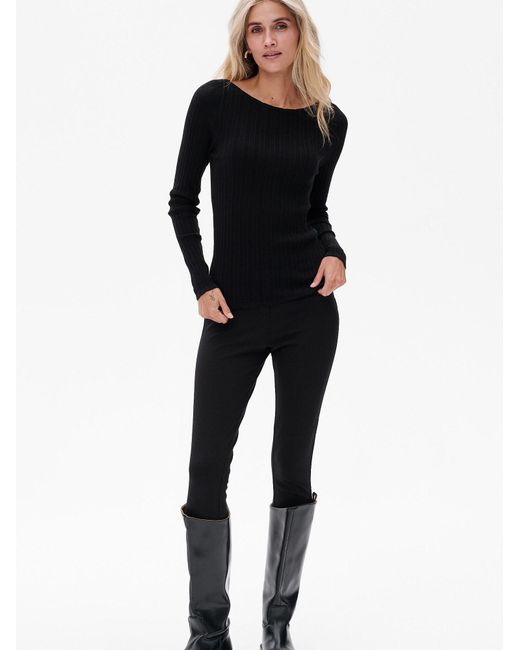 Blue Shadow Black Pullover