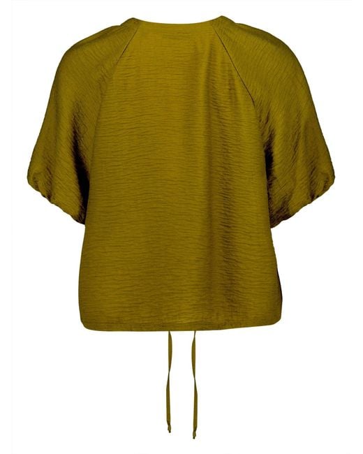 Zero Green Casual-Bluse