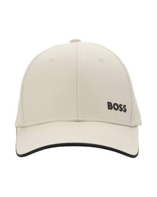 Boss White Cap