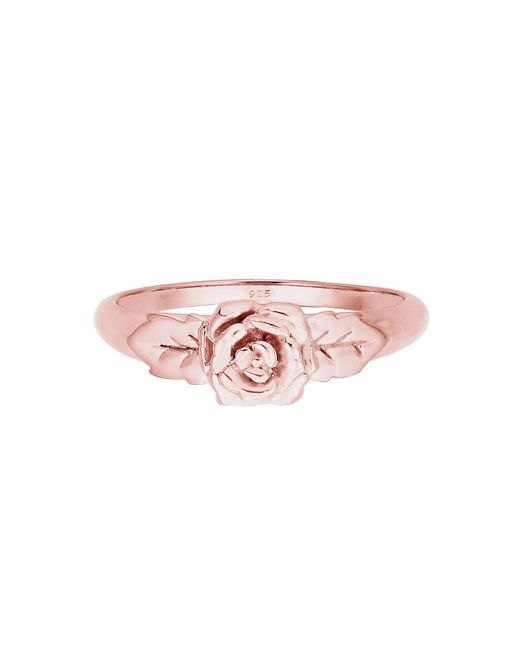Elli Jewelry Pink Ring Rose, Vintage, Bandring