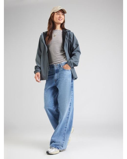 Rains Blue Funktionsjacke Suva