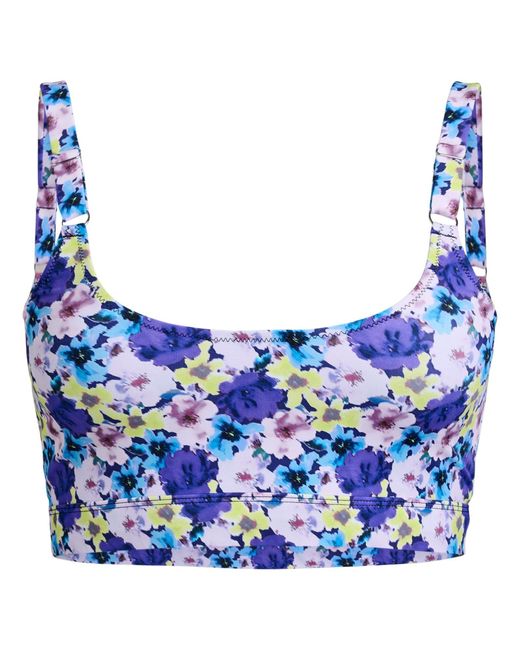 Swim By Zizzi Blue Bikinitop 'Selma'