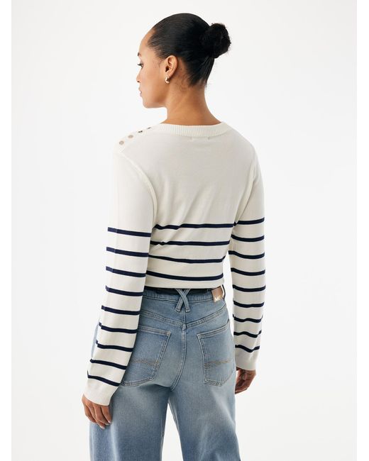 Mexx White Pullover Aster