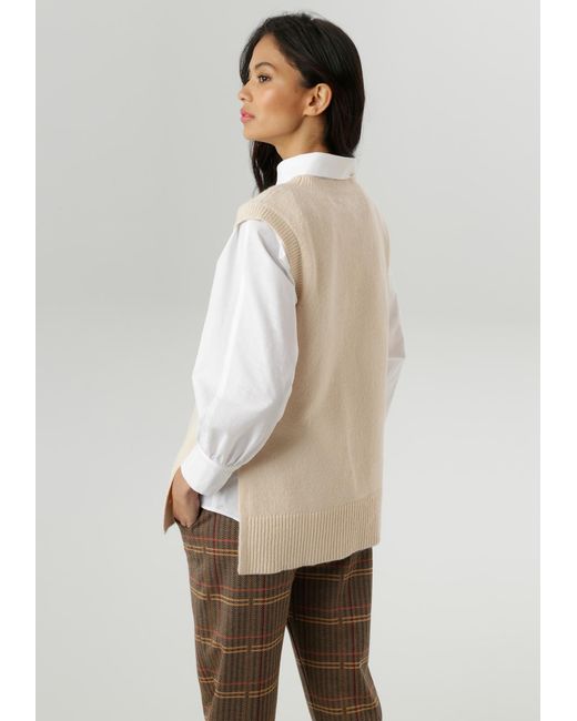Aniston SELECTED Natural Pullunder