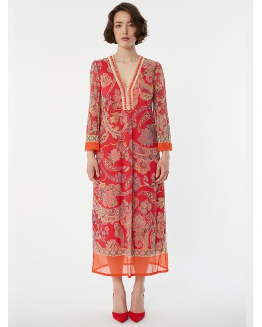 Ana Alcazar Red Kleid Zetory