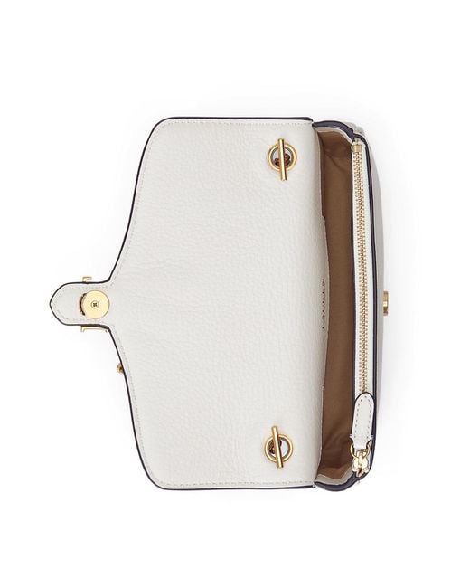Ralph Lauren White Umhängetasche Bradley