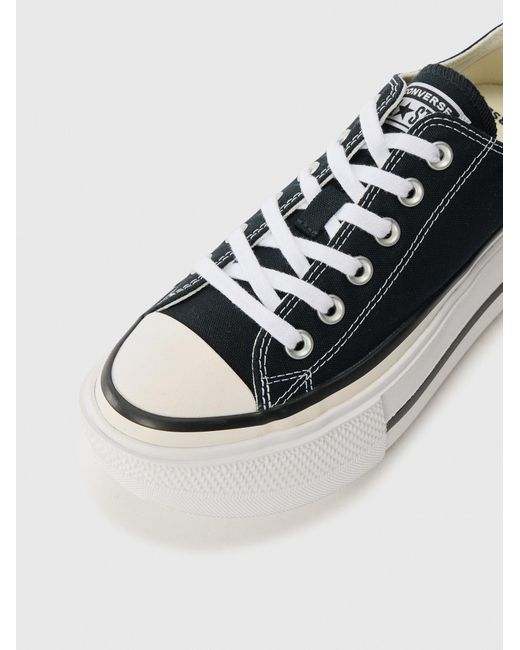 Converse Black Sneaker Ctas Lift Double Stack