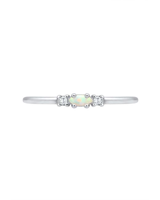 Elli Jewelry White Ring