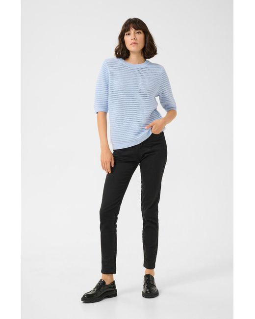 Kaffe Blue Pullover Ry