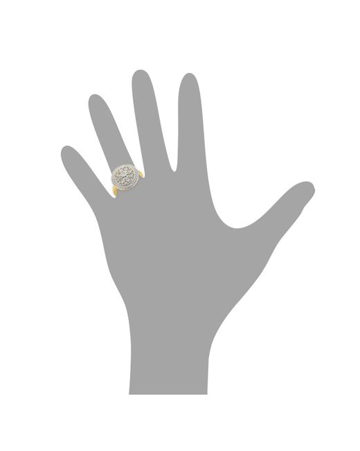 Diamonds by Ellen K. Metallic Ring