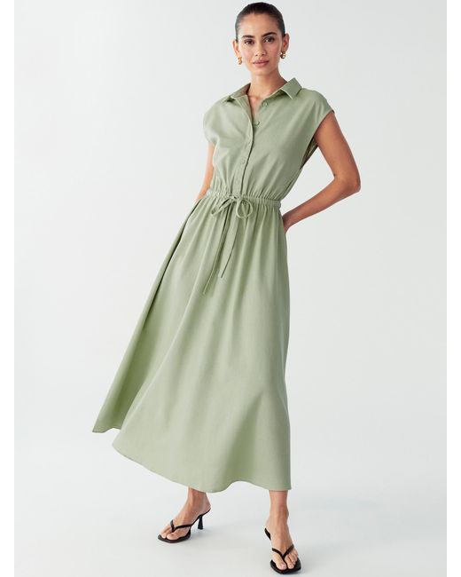 Willa Green Kleid Petal