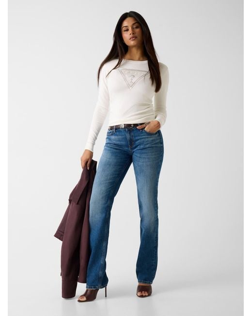 Guess White Pullover