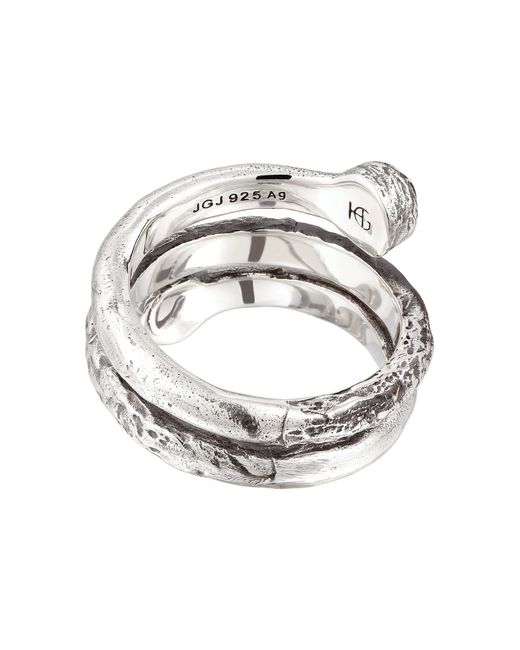 Haze & Glory Ring in Metallic für Herren